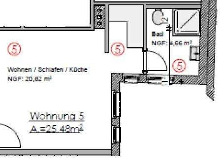 Wohnung zum Kauf 86.000 € 1 Zimmer 25,5 m² Talstr. West Jena 07743