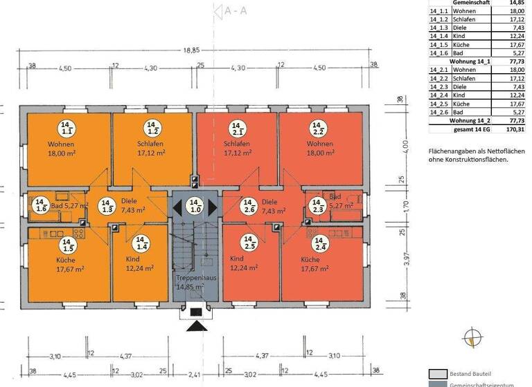 Mehrfamilienhaus zum Kauf 650.000 € 14 Zimmer 347,4 m² 670 m² Grundstück Innstadt Passau 94032