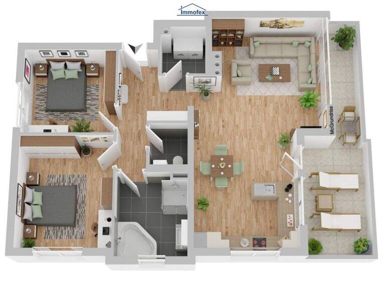 Wohnung zum Kauf 529.000 € 3 Zimmer 86,5 m² 2. Geschoss Söll 6306