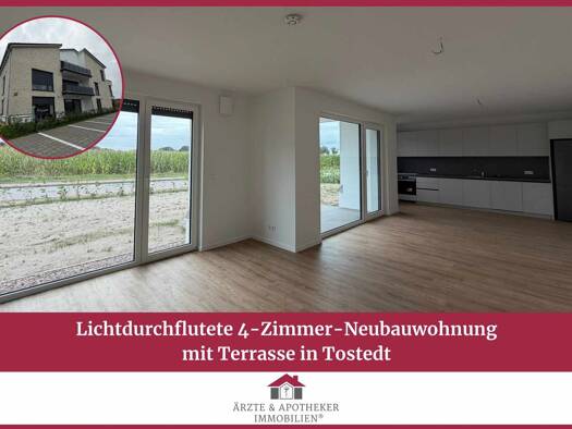 Wohnung zur Miete - Erstbezug 1.400 € 3 Zimmer 105,8 m² frei ab sofort Todtglüsingen Tostedt 21255