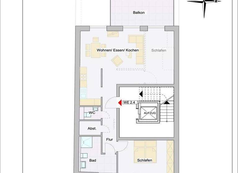 Wohnung zum Kauf - Erstbezug 475.000 € 2 Zimmer 85,3 m² 2. Geschoss Telgte 48291