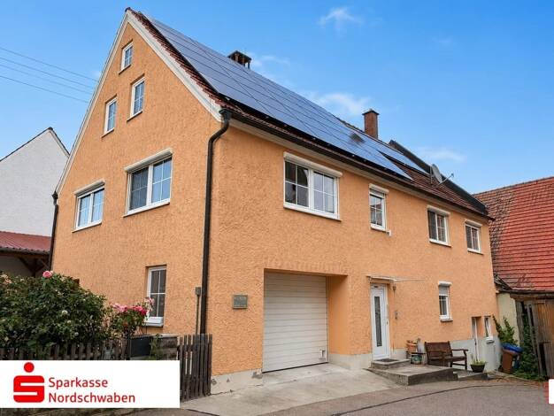 Einfamilienhaus zum Kauf 419.000 € 7 Zimmer 118 m² 207 m² Grundstück Ebermergen Harburg (Schwaben) 86655
