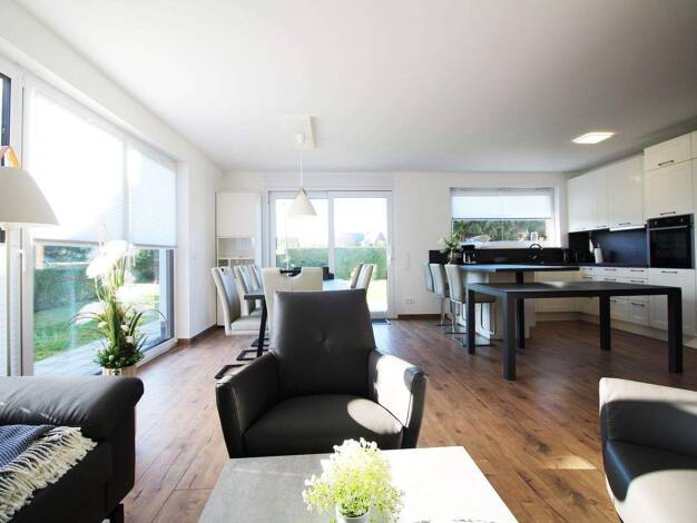 Doppelhaushälfte zur Miete - Erstbezug 1.820 € 4 Zimmer 121,3 m² 318 m² Grundstück Bresewitz Pruchten OT Bresewitz 18356