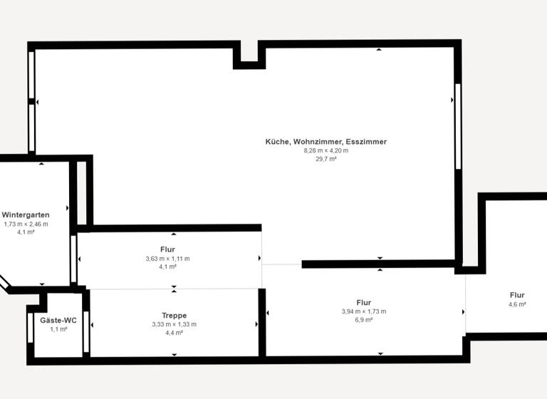 Reihenmittelhaus zum Kauf 337.000 € 4 Zimmer 124 m² 122 m² Grundstück Lützschena-Stahmeln Leipzig 04159