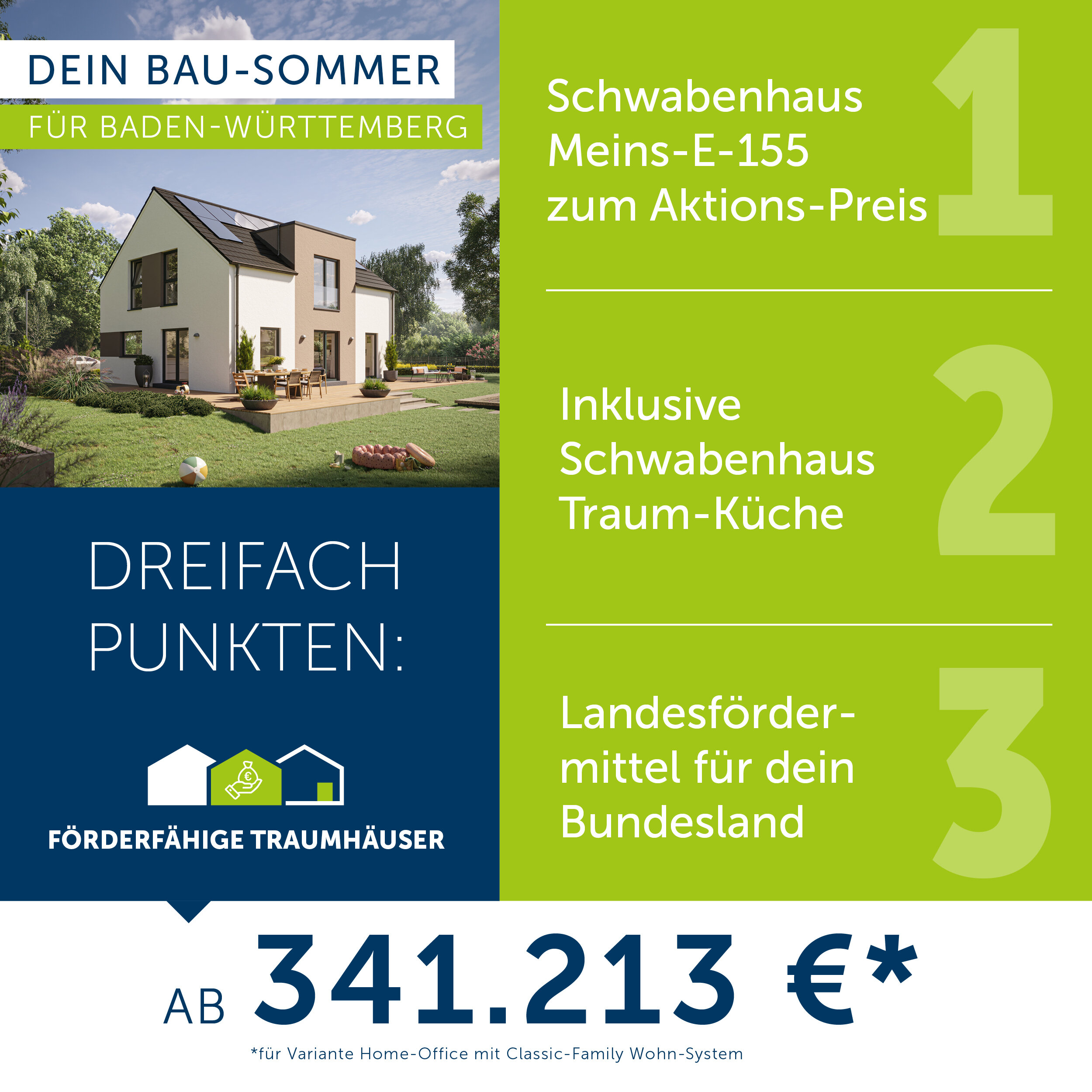 Einfamilienhaus zum Kauf provisionsfrei 451.216 € 4 Zimmer 155 m²<br/>Wohnfläche 586 m²<br/>Grundstück Dörzbach Dörzbach 74677