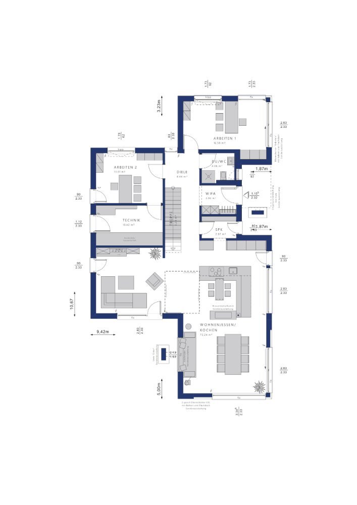 Einfamilienhaus zum Kauf 1.172.300 € 6 Zimmer 210 m²<br/>Wohnfläche 750 m²<br/>Grundstück Groß-Gerau Groß-Gerau 64521