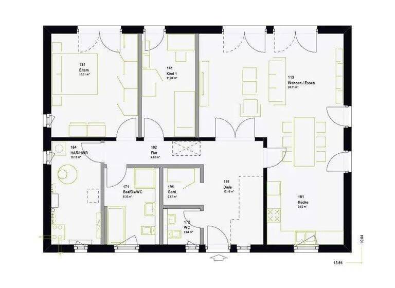 Bungalow zum Kauf 314.699 € 3 Zimmer 115 m² 757 m² Grundstück Westerweyhe Uelzen 29525