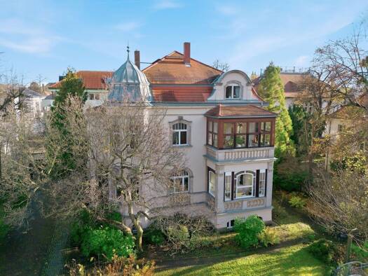 Villa zum Kauf 1.350.000 € 17 Zimmer 520 m² 1.065 m² Grundstück Seevorstadt-Ost/Großer Garten Dresden 01219