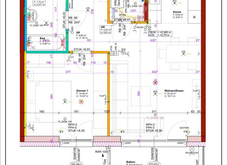 Wohnung zum Kauf - Erstbezug 230.313 € 2 Zimmer 59,1 m² 2. Geschoss Neustifter Straße 6 Kirchberg am Wagram 3470