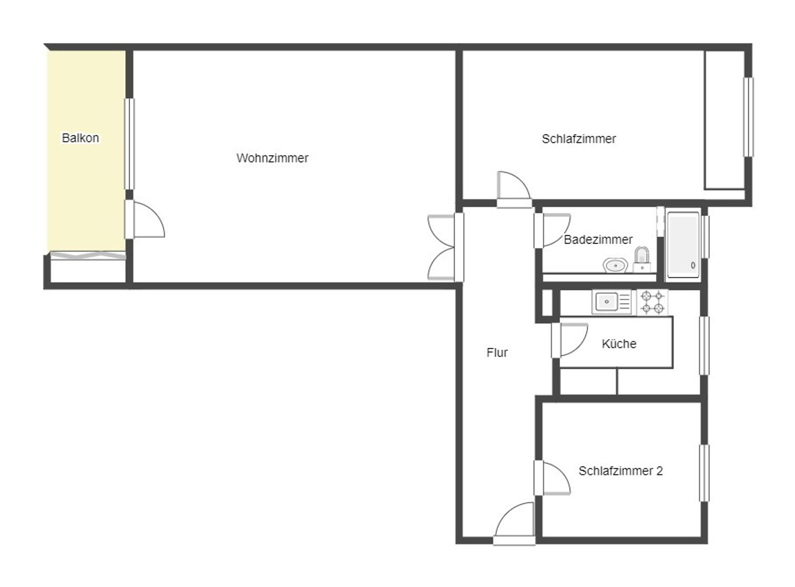 Studio zur Miete 1.679 € 3 Zimmer 99 m²<br/>Wohnfläche Mathildenschule Offenbach am Main 63065