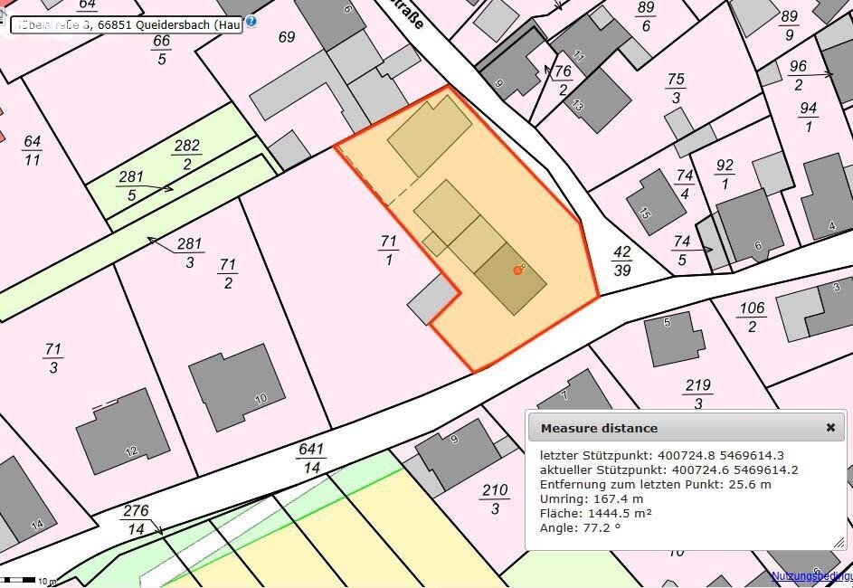 Grundstück zum Kauf 225.000 € 1.445 m²<br/>Grundstück Queidersbach 66851