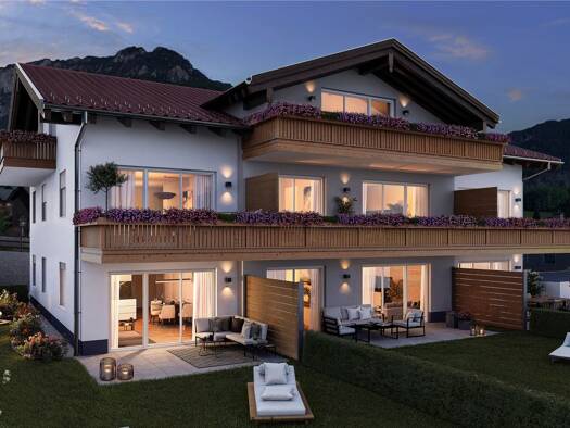 Wohnung zum Kauf - Erstbezug provisionsfrei 482.500 € 3 Zimmer 70,4 m² 1. Geschoss frei ab 31.12.2027 Bischofswiesen Bischofswiesen 83483