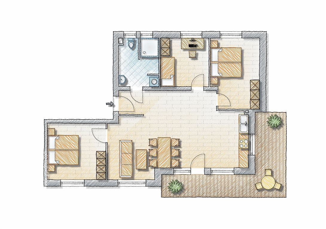 Wohnung zum Kauf 495.000 € 4 Zimmer 88 m²<br/>Wohnfläche Vomp 6134