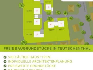 Grundstück zum Kauf provisionsfrei 392.870 € 578 m² Grundstück Beethovenstraße Teutschenthal Teutschenthal 06179