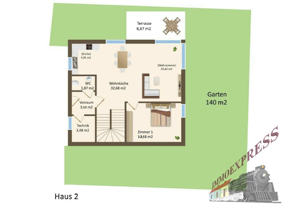 Einfamilienhaus zum Kauf 620.000 € 5 Zimmer 110 m²<br/>Wohnfläche Hintersdorf 3413