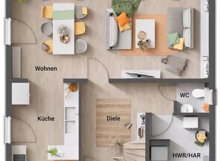 Einfamilienhaus zum Kauf - Erstbezug 412.550 € 4 Zimmer 124 m² 530 m² Grundstück Ammendorf-Beesen Halle 06132