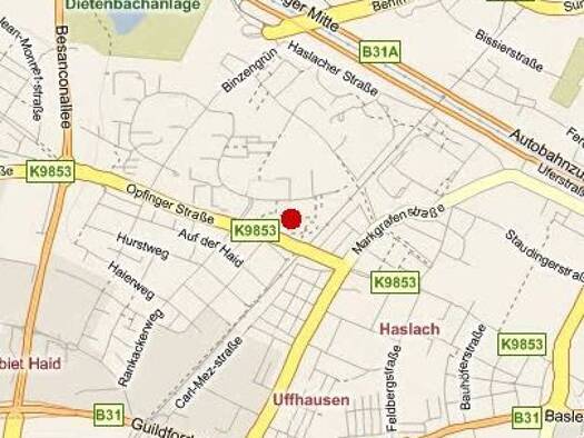 Außenstellplatz zur Miete provisionsfrei 44 € Krozinger Straße 23 Weingarten Südwest 79114