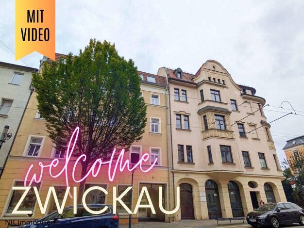 Bürofläche zur Miete 1.350 € 8 Zimmer 222 m² Bürofläche Bahnhofstr. 17a Bahnhofsvorstadt Zwickau 08056