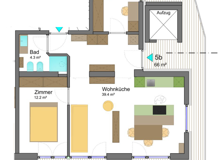 Wohnung zum Kauf - Erstbezug provisionsfrei 690.000 € 3 Zimmer 104 m² Jenesien