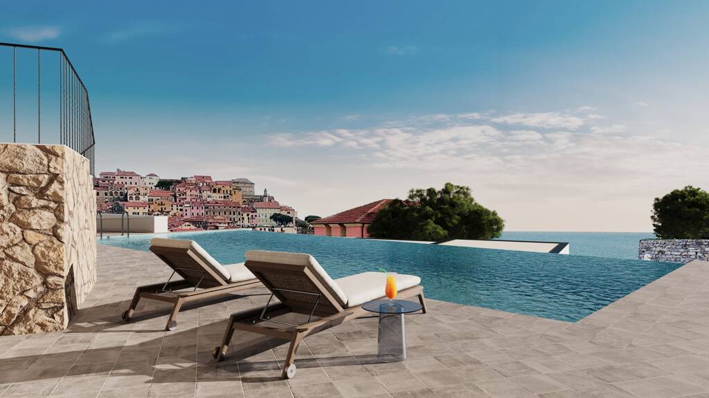 Villa zum Kauf provisionsfrei 1.397.900 € 7 Zimmer 251,6 m² 480 m² Grundstück Via Armanna Superiore, 12 Imperia 18100