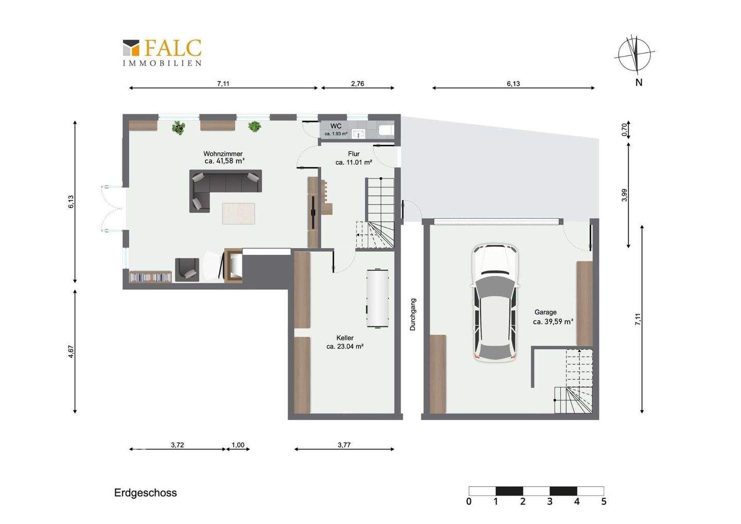 Haus 211 m² 240000 € zum Kauf Gellmersbacher Straße 2,Eberstadt,Eberstadt ( 74246)