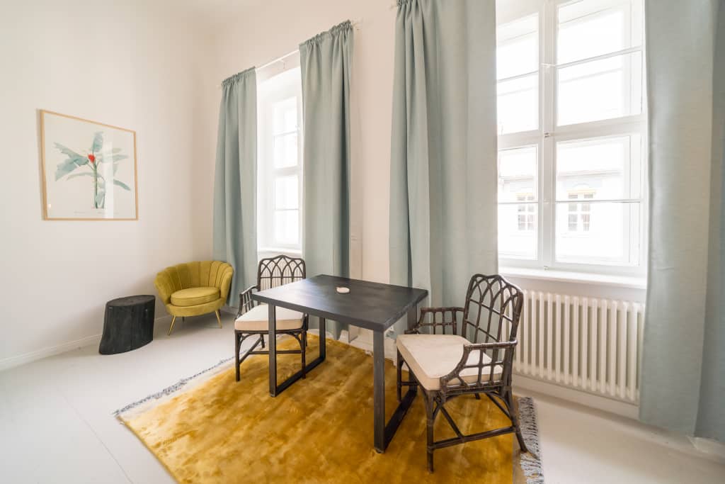 Wohnung zur Miete Wohnen auf Zeit 3.210 € 1 Zimmer 37 m²<br/>Wohnfläche ab sofort<br/>Verfügbarkeit Bäckerstraße Nördliche Innenstadt Potsdam 14467