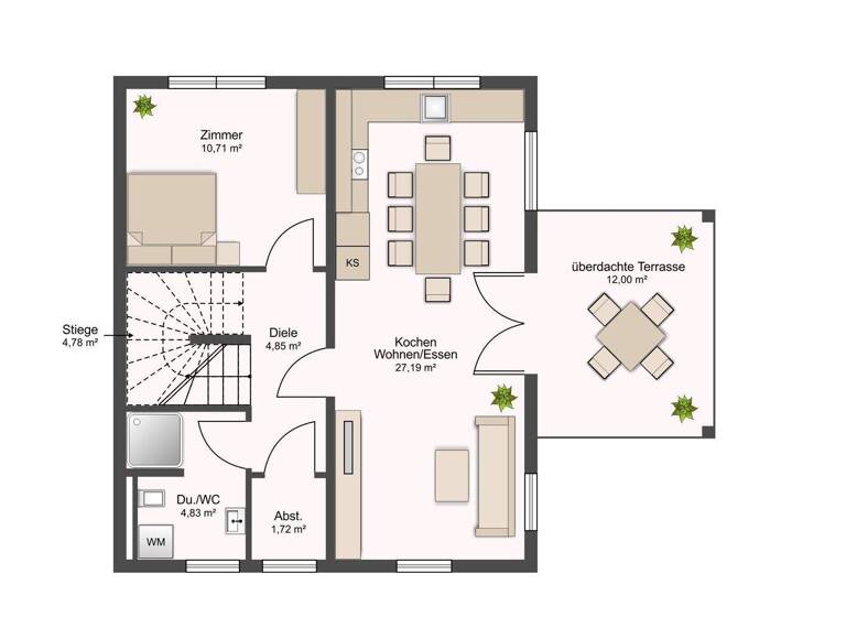 Einfamilienhaus zum Kauf 655.000 € 5 Zimmer 107 m² 282 m² Grundstück Mottner Straße 37 Nenzing 6710