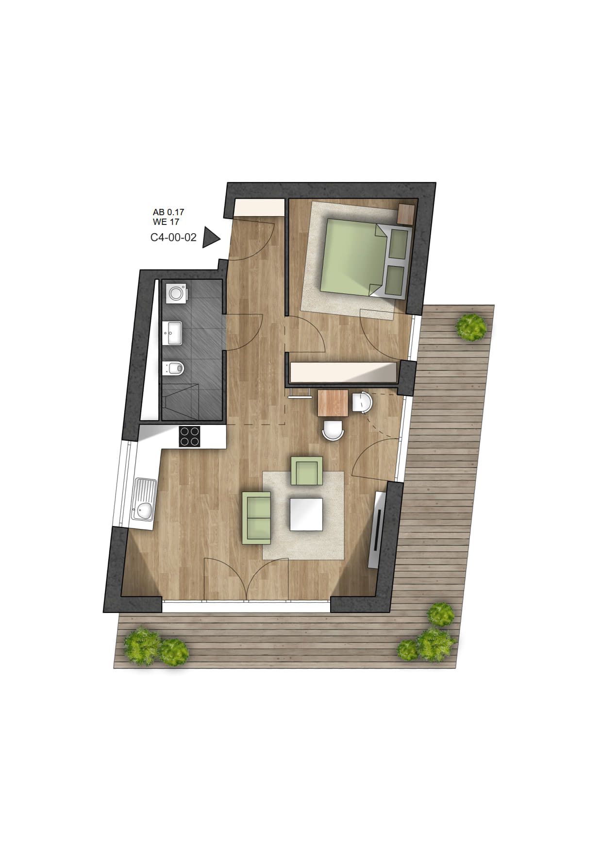 Wohnung zur Miete 1.050 € 2 Zimmer 74,7 m²<br/>Wohnfläche 2.<br/>Geschoss ab sofort<br/>Verfügbarkeit Lorenz-Krapp-Straße 2 Kasernen West Bamberg 96052