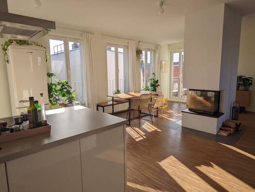 Penthouse zur Miete 2.000 € 3 Zimmer 124 m² frei ab 06.10.2026 Danziger Straße 114 Prenzlauer Berg Berlin 10405