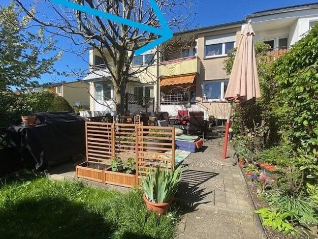 Reihenmittelhaus zum Kauf 290.000 € 4 Zimmer 69,4 m² 182,2 m² Grundstück Friedrichshafen Friedrichshafen 88046