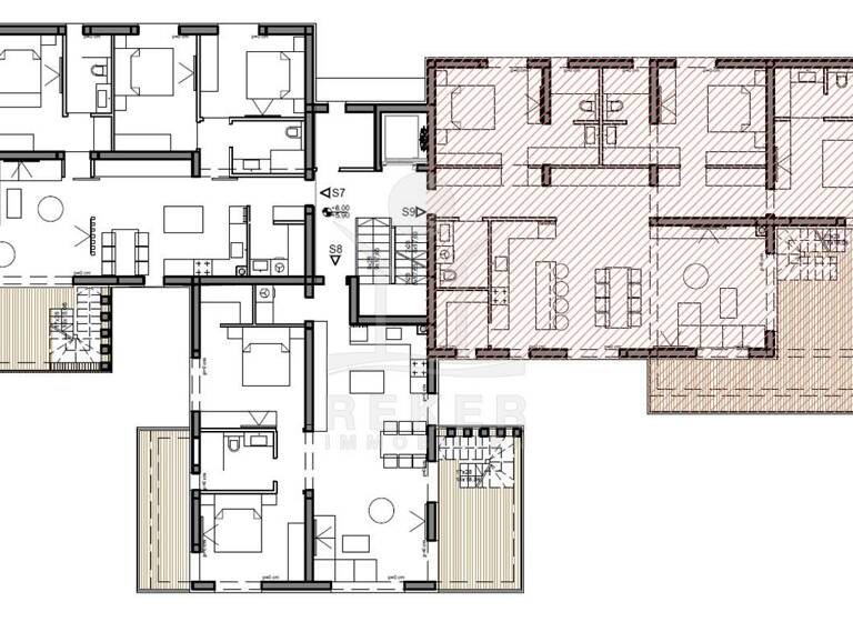 Penthouse zum Kauf - Erstbezug 690.000 € 4 Zimmer 172 m² 3. Geschoss Privlaka 23233