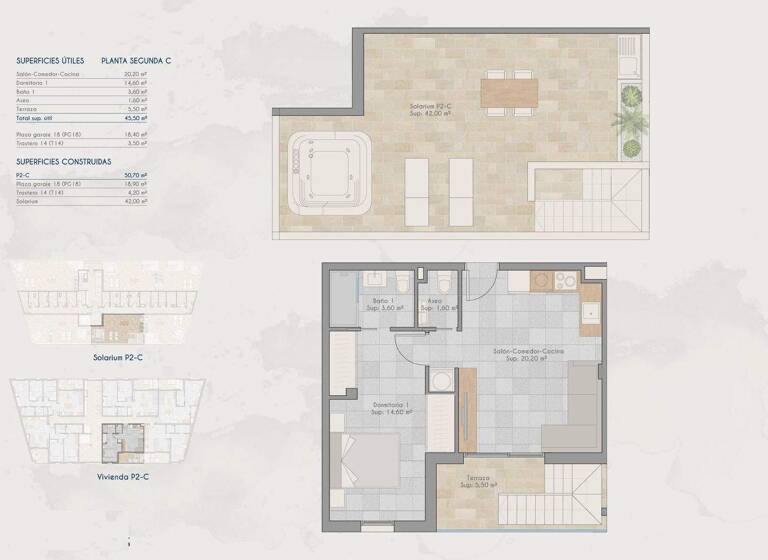 Penthouse zum Kauf 262.000 € 2 Zimmer 69 m² San Pedro del Pinatar 30740