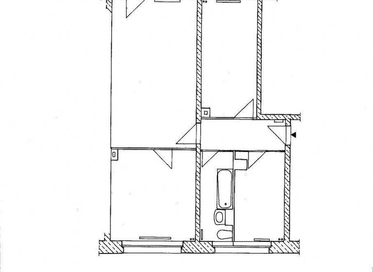 Wohnung zur Miete 423 € 3 Zimmer 60,4 m² 1. Geschoss frei ab 01.04.2026 Bremer Straße 6 Anklam 17389