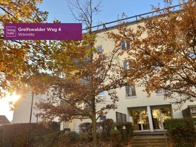 Wohnung zur Miete 280 € 1 Zimmer 33,3 m² EG Greifswalder Weg 4 Böllberg-Wörmlitz Halle (Saale) / Wörmlitz 06128