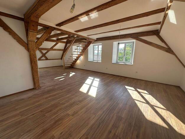 Maisonette zur Miete - Erstbezug 980 € 4,5 Zimmer 130 m² 2. Geschoss Niederraunau Krumbach 86381