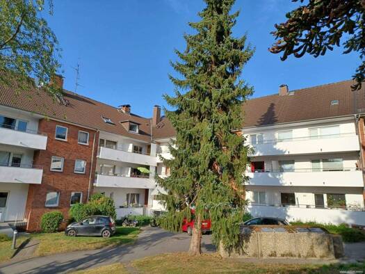 Wohnung zur Miete 560 € 2 Zimmer 45,9 m² 2. Geschoss frei ab 01.04.2026 Röntgenstrasse 34 St. Jürgen Lübeck 23562