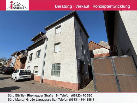 Einfamilienhaus zum Kauf 149.000 € 8 Zimmer 105 m² 135 m² Grundstück Engelstadt 55270