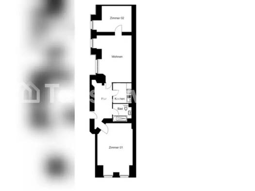 Wohnung zur Miete Tauschwohnung 1.144 € 3 Zimmer 78 m² EG Neukölln Berlin 12051
