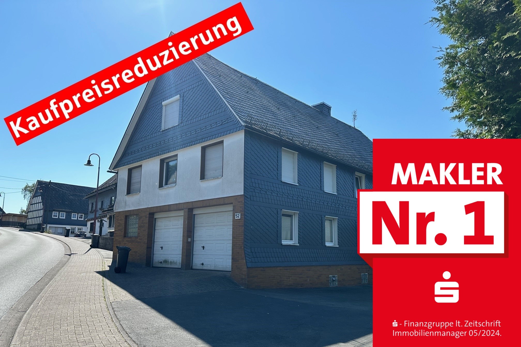 Einfamilienhaus zum Kauf 119.000 € 5 Zimmer 138,3 m²<br/>Wohnfläche 514,8 m²<br/>Grundstück Birkelbach Erndtebrück 57339