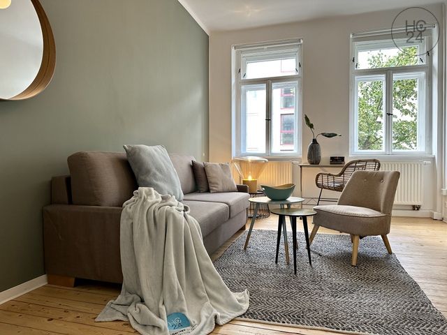 Wohnung zur Miete Wohnen auf Zeit 1.350 € 3 Zimmer 70 m²<br/>Wohnfläche ab sofort<br/>Verfügbarkeit Lindenau Leipzig 04177