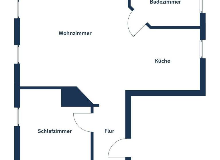 Wohnung zum Kauf 128.000 € 1,5 Zimmer 35 m² 2. Geschoss Saal Saal an der Donau 93342
