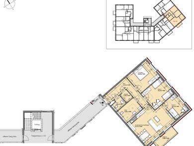 Wohnung zur Miete - Erstbezug nur mit Wohnberechtigungsschein 624 € 4 Zimmer 104 m² 2. Geschoss frei ab sofort Familie-Cohn-Str. 2 Vier Boizenburg/Elbe 19258