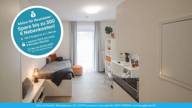 Wohnung zur Miete 525 € 1 Zimmer 23 m² 9. Geschoss frei ab 01.07.2025 Schulenburger Landstraße 114 Hainholz Hannover 30165