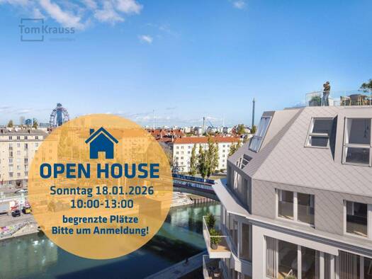 Terrassenwohnung zum Kauf - Erstbezug 1.157.100 € 3 Zimmer 92,3 m² 6. Geschoss frei ab 01.12.2026 Wien / Wien 3., Landstraße 1030