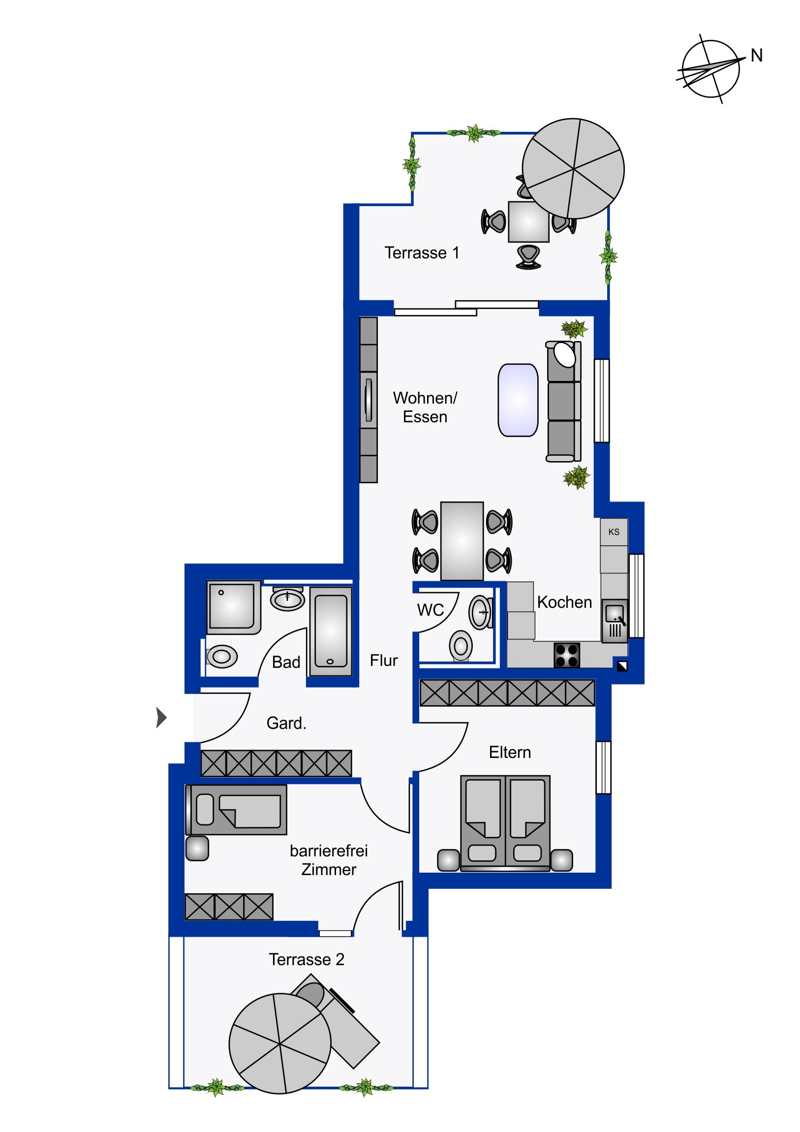 Wohnung zum Kauf provisionsfrei 458.000 € 3,5 Zimmer 91 m²<br/>Wohnfläche EG<br/>Geschoss 01.10.2026<br/>Verfügbarkeit Bahnhofstraße 18 Sulzbach Sulzbach an der Murr 71560