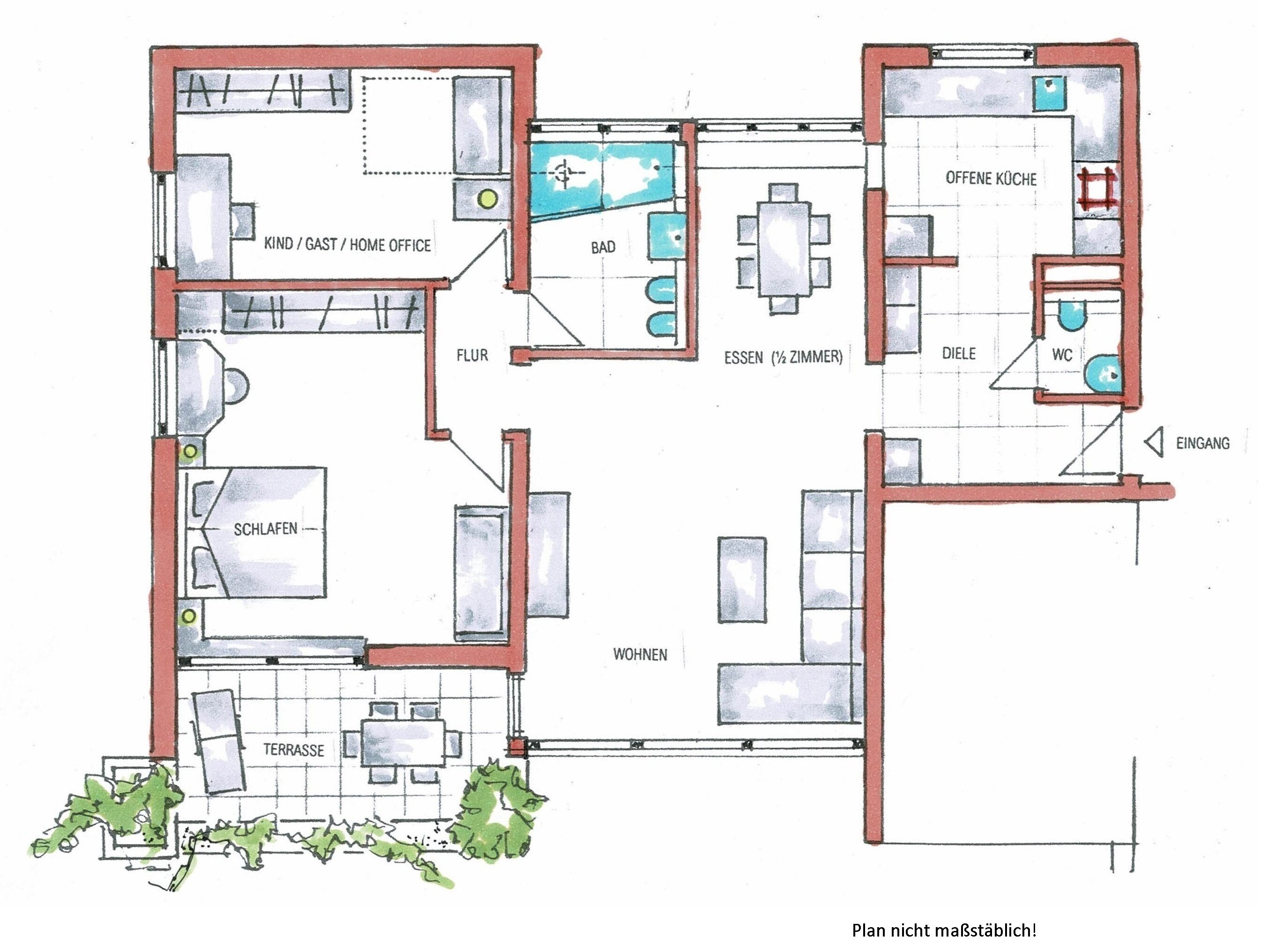 Terrassenwohnung zum Kauf 569.000 € 3,5 Zimmer 90,5 m²<br/>Wohnfläche 1.<br/>Geschoss Gröbenzell 82194