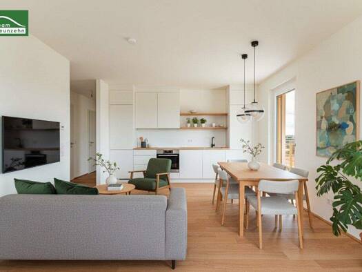 Wohnung zum Kauf - Erstbezug provisionsfrei 429.600 € 4 Zimmer 76,8 m² 1. Geschoss Gerasdorfer Straße 105 Wien 1210