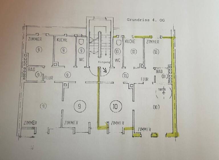 Maisonette zur Miete 1.190 € 4,5 Zimmer 108 m²<br/>Wohnfläche 4.<br/>Geschoss 01.07.2025<br/>Verfügbarkeit Riehlstr. 4 Gärten b Wöhrd Nürnberg 90489