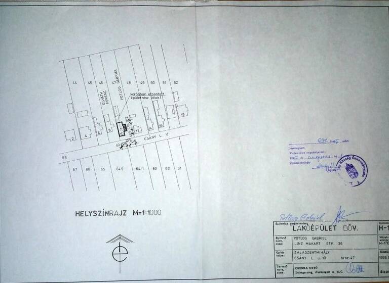 Reihenmittelhaus zum Kauf 75.000 € 5 Zimmer 150 m² 1.400 m² Grundstück Zalaszentmihály 8936