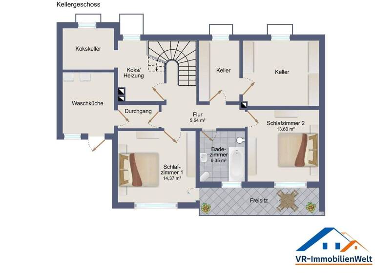 Doppelhaushälfte zum Kauf provisionsfrei 144.000 € 4 Zimmer 105 m² 714 m² Grundstück frei ab sofort Hundelshausen Witzenhausen 37215